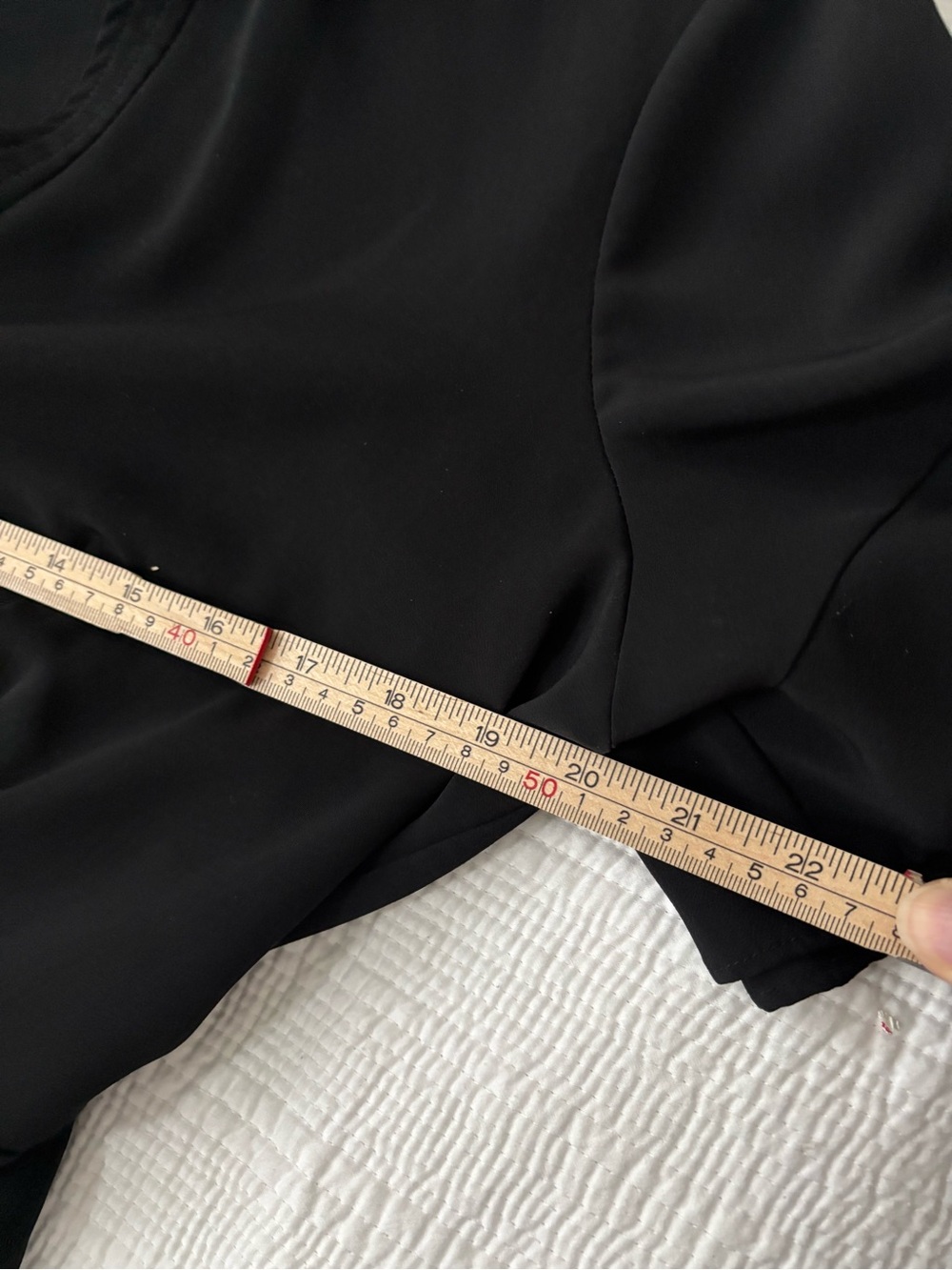 Karl Lagerfeld Black Tie-Waist Shirt Dress - Picture 5 of 10
